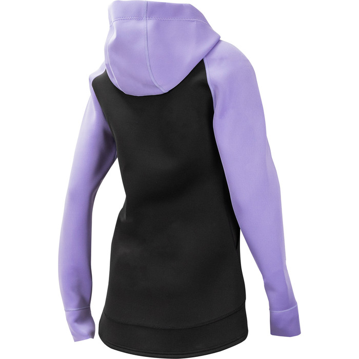 2024 Prolimit Womens PG 1.5mm Neoprene SUP Hoodie 400.14715.040 - Black / Lavender